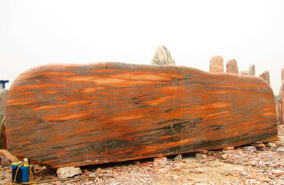 如何欣賞晚霞紅景觀石的美?