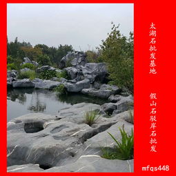 【自產(chǎn)自銷太湖石灰色太湖石圖片英德假山駁岸石廠家】-