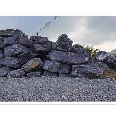 黑山石大型假山制作 黑山石庭院休閑擺放石 黑山石景觀石