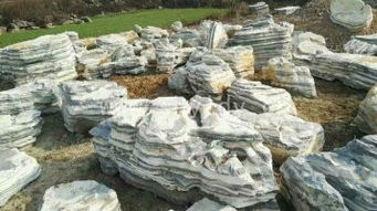 買專業(yè)的千層石,就來山河園林 吸水石